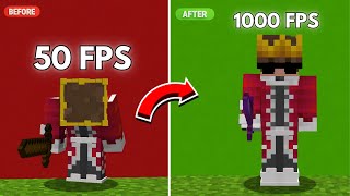 How To Get 1000 Fps In Minecraft For Low End Devices [upl. by Yerffoeg]