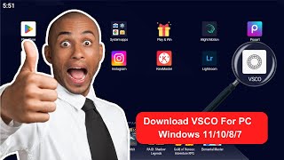 How To Download amp Install VSCO on PC Windows 111087 Laptops amp Desktop 2023 [upl. by Rebeka]