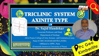 Crystallography  Triclinic System Type Axinite [upl. by Ydaj587]