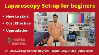 Laparoscopy setup for Beginners [upl. by Cherye]