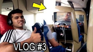 VLOG 3 Travelling In An Ultra Luxury Bus  IndoCanadian Business Class  Punjab To Delhi [upl. by Sev857]