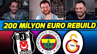 3 BÜYÜKLER 200 MİLYON EURO ÜÇLÜ REBUILD  FİFA 22 KARİYER MODU  UKarakullukcu ardenpapazyan [upl. by Roath564]