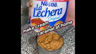 Nestle La lechera How to turn condensed milk into cream caramel [upl. by Sharp]