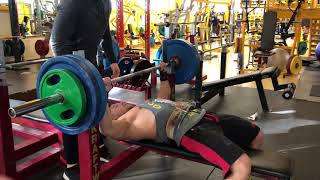 120kg x 20 reps Bench Press [upl. by Juakn]