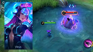 Selena Epic Skin Revamp  New Skill Effect   Mobile Legends [upl. by Aerdnahs]