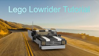 Lego Lowrider Tutorial [upl. by Ariek78]