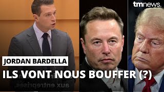 Jordan Bardella réagit à lélection de Donald Trump et tire la sonnette dalarme [upl. by Schwenk647]