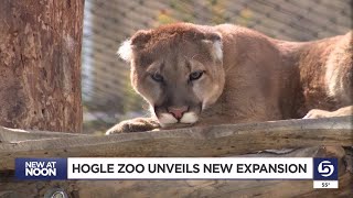 Hogle Zoo unveils new exhibit highlighting Utahs wildlife [upl. by Nevetse667]