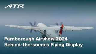 Farnborough Airshow 2024  Behindthescenes Flying Display [upl. by Ardnaek]