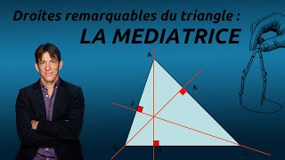 Tracer les mediatrices dun triangle [upl. by Bechler638]