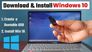 How to Install Windows 10 from USB ⚡ Windows 10 Installation Step by Step 2024 [upl. by Rednasyl202]