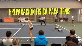 PREPARACION FISICA para TENIS [upl. by Eivol]