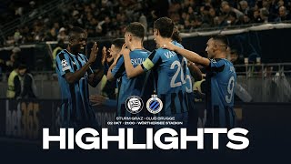 STURM GRAZ  CLUB BRUGGE  HIGHLIGHTS  20242025 [upl. by Seem45]