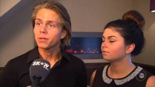 Interview André Hazes Jr amp Roxeanne Hazes over Bloed Zweet amp Tranen [upl. by Langelo]