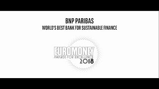 BNP Paribas  Worlds best bank for sustainable finance [upl. by Airamana]