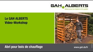 GAHAlberts Abri pour bois de chauffage [upl. by Haram464]