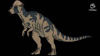 JP Pachycephalosaurus wyomingensis sounds [upl. by Eicyaj]