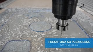 Acrylic milling  AluStep [upl. by Anirpas]