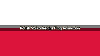 Polish Voivodeships Flag Animation [upl. by Taimi257]