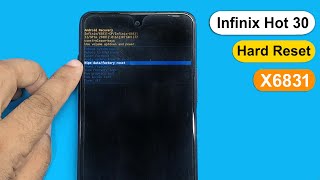 INFINIX HOT 30 HARD RESET  INFINIX X6831 HARD RESET  INFINIX HOT 30 SCREEN LOCK BYPASS WITHOUT PC✅ [upl. by Trixi]