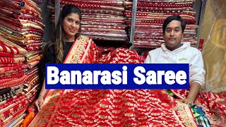 Banarasi Saree Collection from Khaitan Creation Burrabazar [upl. by Absalom]