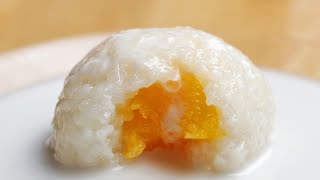 MangoStuffed Sticky Rice ball [upl. by Jethro296]