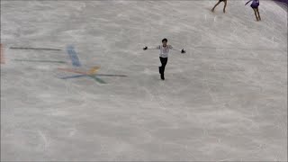 fancam 2018 Olympics  Yuzuru Hanyu FS aerial view [upl. by Greff]