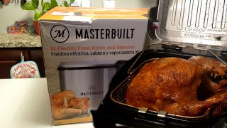 How to Deep fry a Turkey Step by Step  Masterbuilt XL Butterball Electric Turkey Fryer [upl. by Picker]