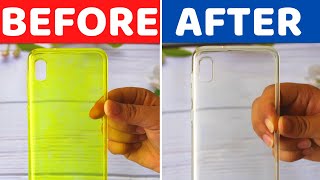 Easy Way to Clean Phone Case Yellowness Dust with Home Solutions [upl. by Tolliver]