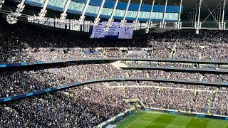 Oh when the spurs go marching in  before the match spurs vs palace [upl. by Ver]