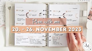 Plan with me DEUTSCH ⭐ November ⭐ Woche 46 [upl. by Ihc852]