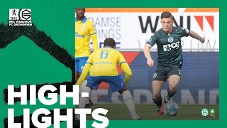 Highlights RKC Waalwijk  FC Groningen [upl. by Singband]