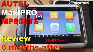 Autel MaxiPRO MP808TS Review AFTER SIX plus MONTHS [upl. by Brookhouse]