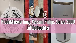 Produktbewertung Versuni Philips Series 2000 Luftbefeuchter – für Räume bis 38 m² NanoCloudTechno [upl. by Llejk]