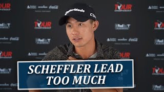 Collin Morikawa Outshoots Scheffler Finishes 2nd At Tour Championship [upl. by Spurgeon299]