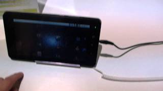 HannSpree SN70T1 7inch Android 23 Tablet Hands On at IFA 2011 [upl. by Vladamir]