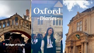 Oxford vlog First week 🌳 accommodation tour new chapter matriculation🎓 college library🧸 [upl. by Ching759]