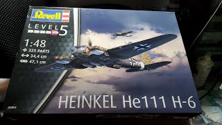 148 Scale German Heinkel He111 Medium Bomber Commission Build Video [upl. by Aynnat387]