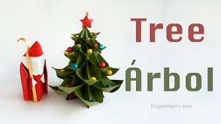 Easytomake Christmas Tree  Árbol de Navidad [upl. by Assilat]