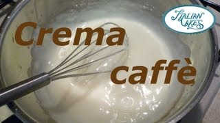 Ricetta crema al caffe coffee cream recipe by ItalianCakes [upl. by Aitrop]