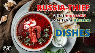 68 russiathief What moscovia stole from Ukraine Dishes [upl. by Rolyat]