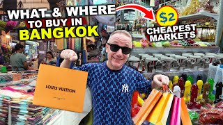 What To Buy From BANGKOKs Largest amp Cheapest Market  Complete Shopping Guide livelovethailand [upl. by How694]