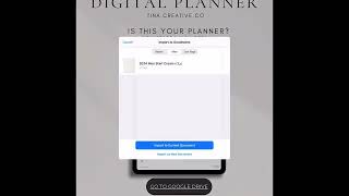 How to import your digital planner [upl. by Vadim]