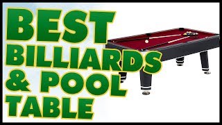 10 Best Billiard amp Pool Table Review [upl. by Rolland]