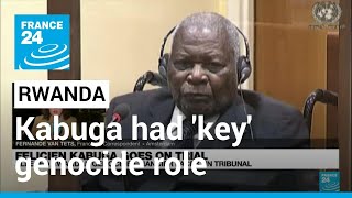 Rwandan tycoon Kabuga had key genocide role trial hears • FRANCE 24 English [upl. by Beutner]