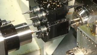 Citizen L20X Swiss Lathe [upl. by Malinin663]