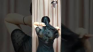 New amp Easy Single French braid Hairstyle Tutorial shorts beautyframe hairstyletutorial [upl. by Santos394]