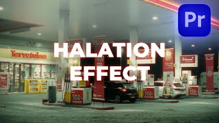 El increíble efecto de Halation en Premiere Pro  Film look [upl. by Miarfe502]