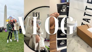 kite festival in DC tatte stop anatomy scan for baby amp kru haul  VLOG [upl. by Nawiat]