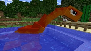 Minecraft Dinosaurs  Part 28  Wild Plesiosaur Test [upl. by Aiciruam]